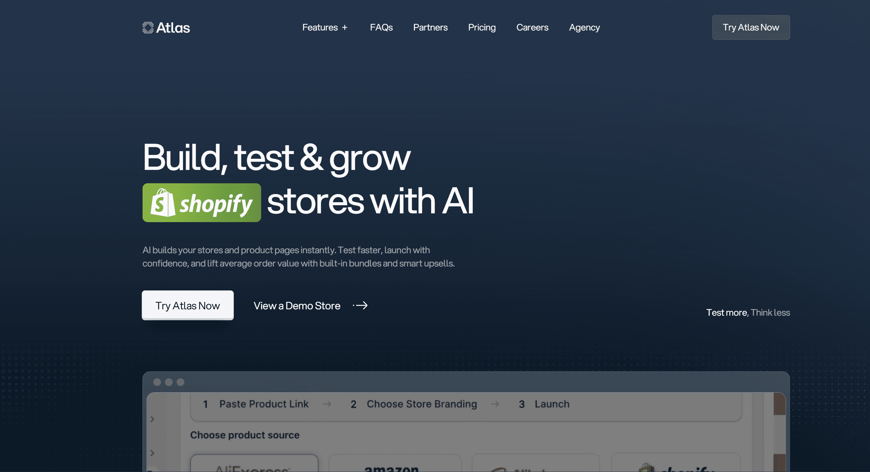Atlas — screenshot